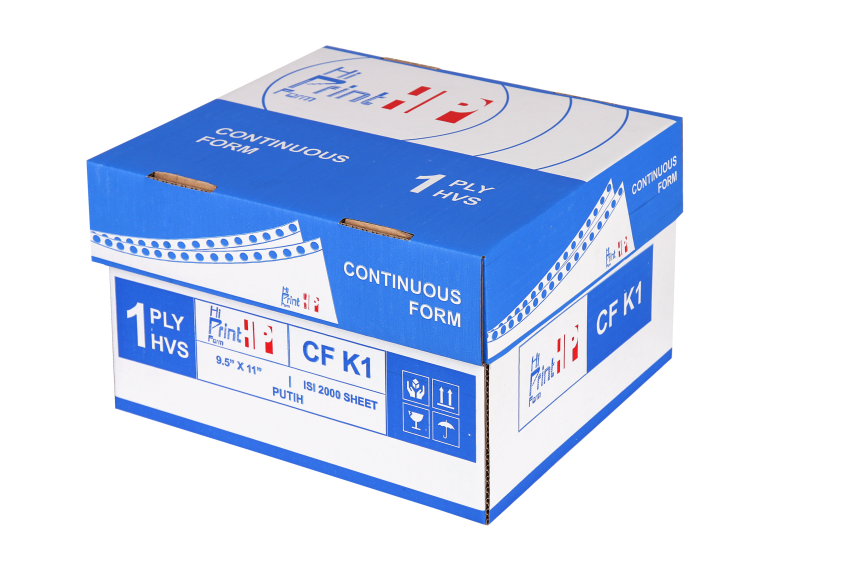 continuous form 1 ply