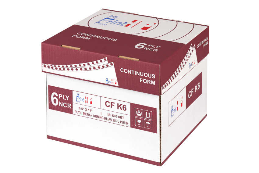 continuous form 6 ply