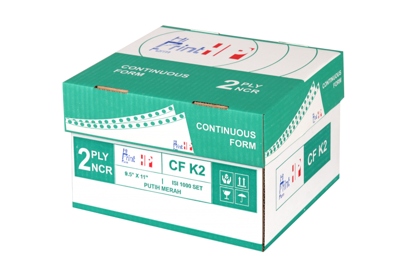 continuous form 2 ply